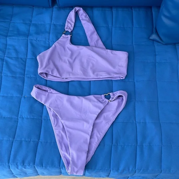 Lovers and friends Jira top and bottom  in periwrinkle - Picture 3 of 3